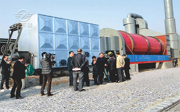 紡織污泥烘干機案例現(xiàn)場參觀 紡織污泥烘干機案例現(xiàn)場參觀